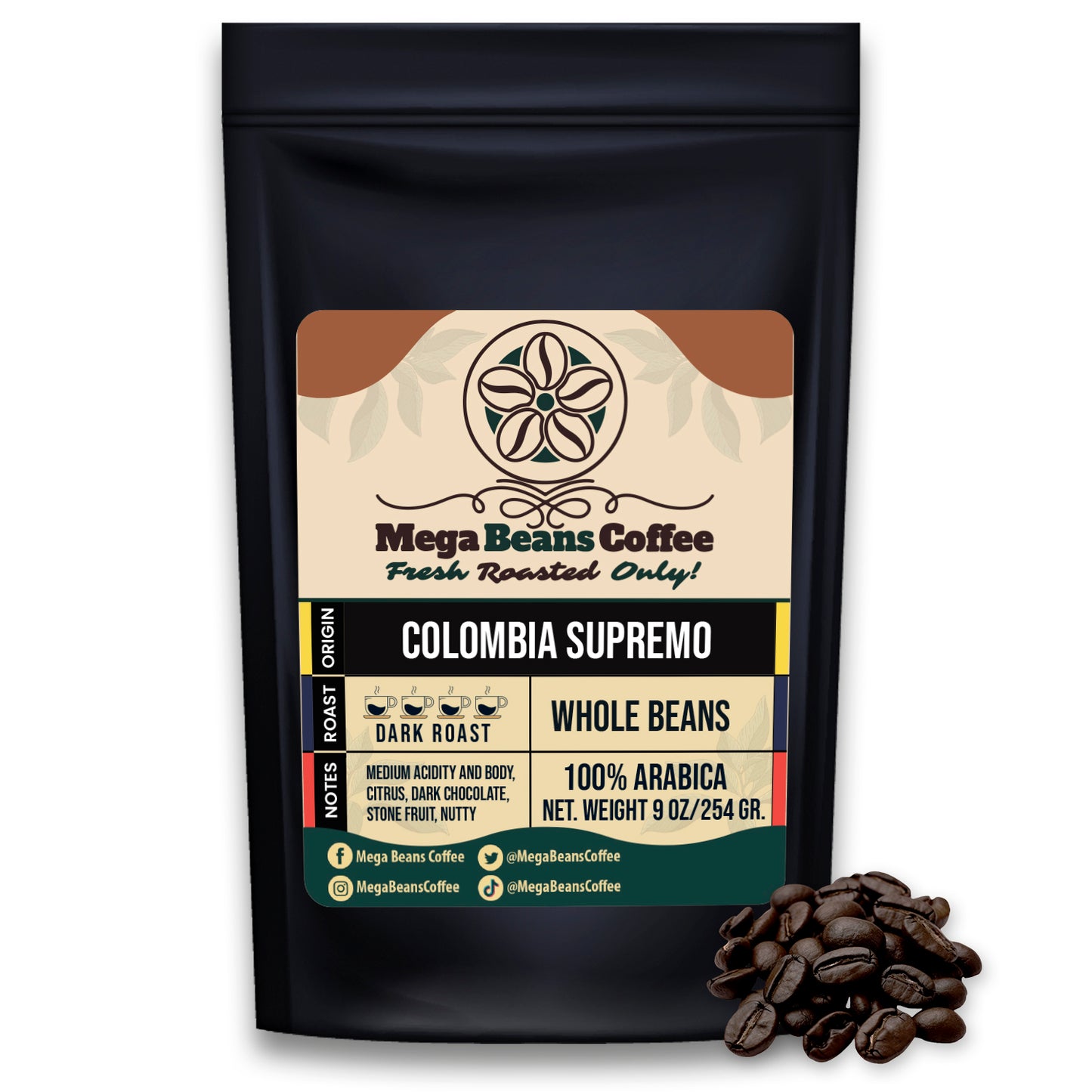Colombia Supremo (Whole Beans)