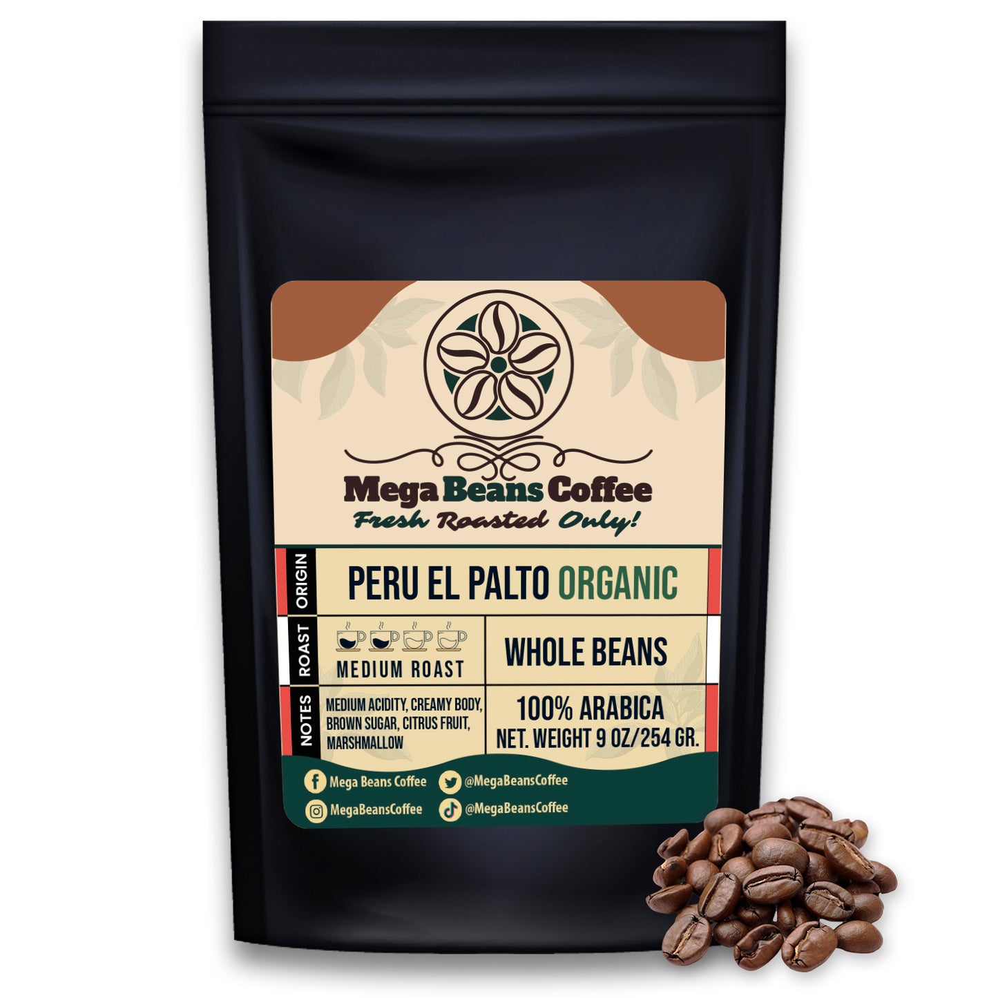 Peru El Palto Organic (Whole Bean)