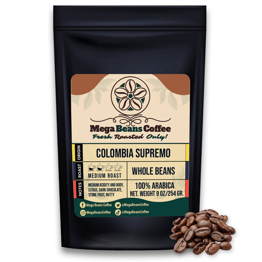 Colombia Supremo (Whole Beans)