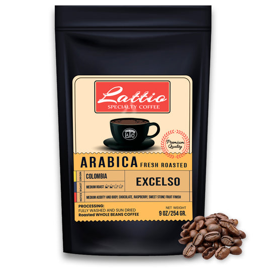 Lattio Colombia Excelso (Whole Beans)